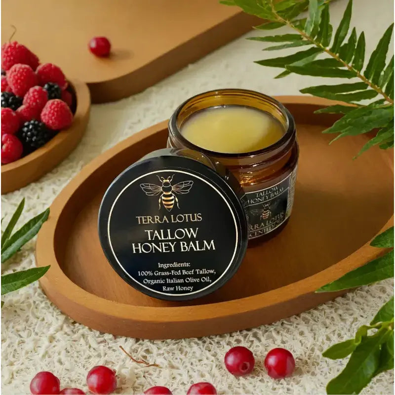 Grass-Fed Tallow Honey Balm