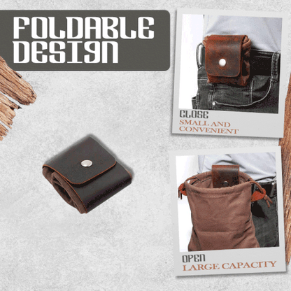 🔥LAST DAY 49% OFF - Handmade Cowhide Canvas Bag