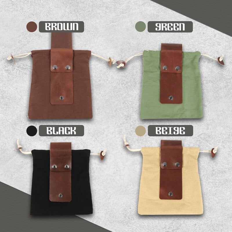 🔥LAST DAY 49% OFF - Handmade Cowhide Canvas Bag