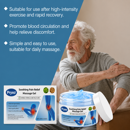 🔥Instant Pain Relief🔥Pryxo® Joint Relief Gel – Natural Herbal Ointment Wellness