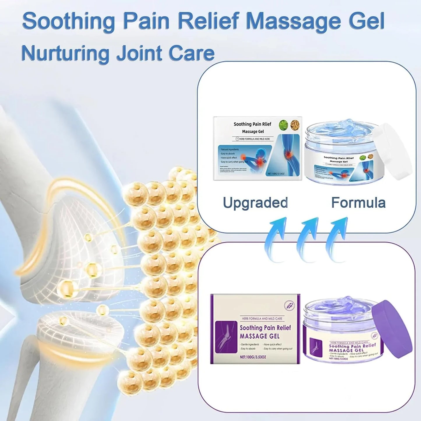 🔥Instant Pain Relief🔥Pryxo® Joint Relief Gel – Natural Herbal Ointment Wellness