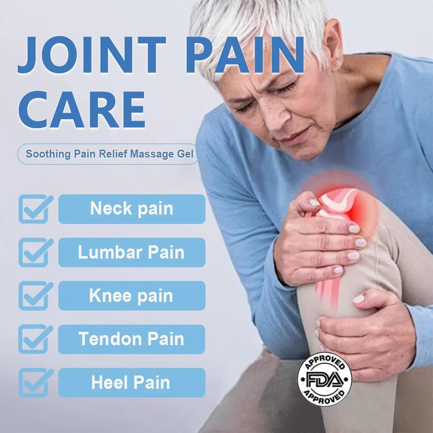 🔥Instant Pain Relief🔥Pryxo® Joint Relief Gel – Natural Herbal Ointment Wellness