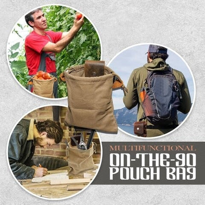 🔥LAST DAY 49% OFF - Handmade Cowhide Canvas Bag